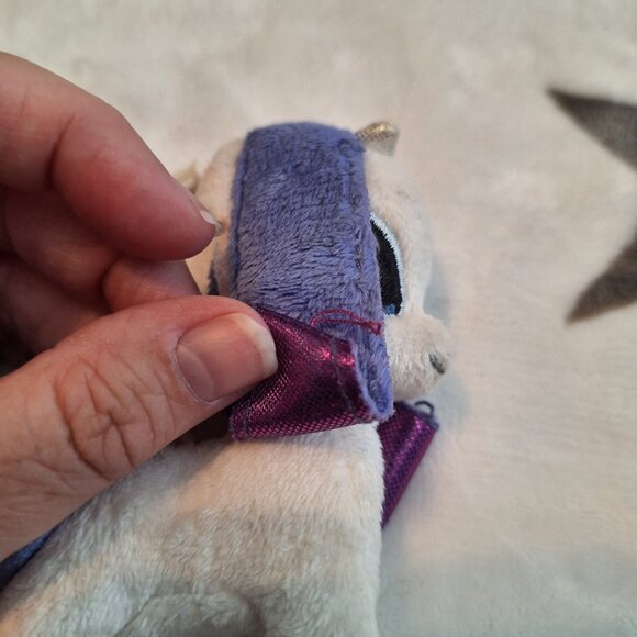 2014 Aurora World‎ Plush - My Little Pony RARITY Plastic Key Clip (4.5 Inch) - Picture 5 of 8